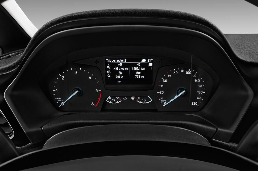 Ford Fiesta (Baujahr 2017) Cool & Connect 5 Türen Tacho und Fahrerinstrumente