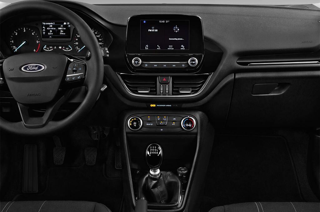 Ford Fiesta (Baujahr 2017) Cool & Connect 5 Türen Mittelkonsole