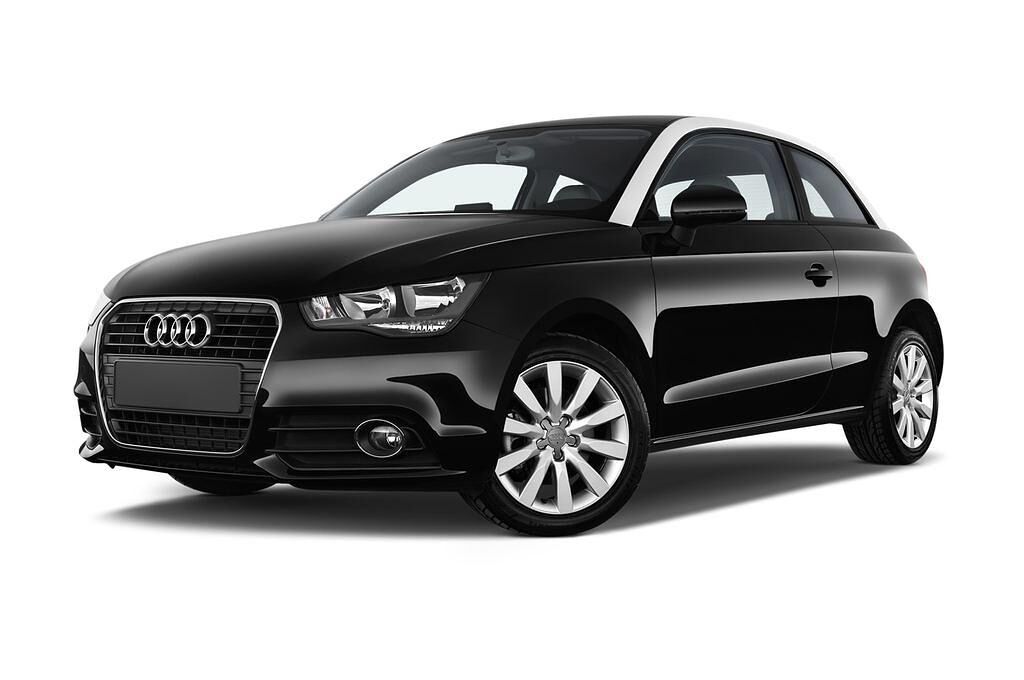 Audi A1 (Baujahr 2011) Ambition 3 Türen seitlich vorne mit Felge