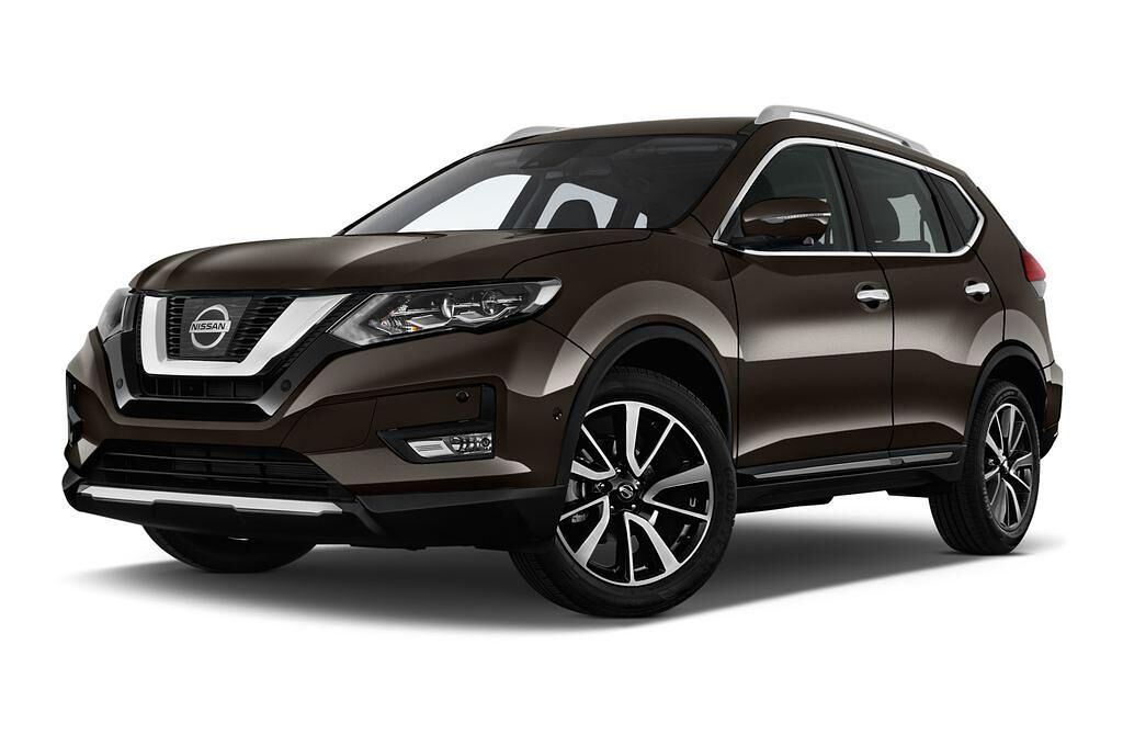 Nissan X-Trail (Baujahr 2018) Tekna 5 Türen seitlich vorne mit Felge