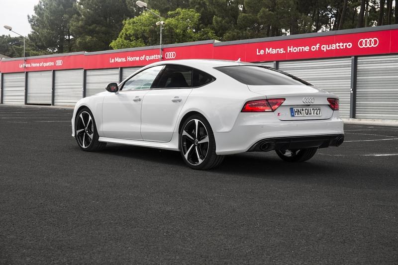 Beim Audi RS 7 Sportback sollte man unbedingt das Torque-Vectoring Sport-Differential ordern
