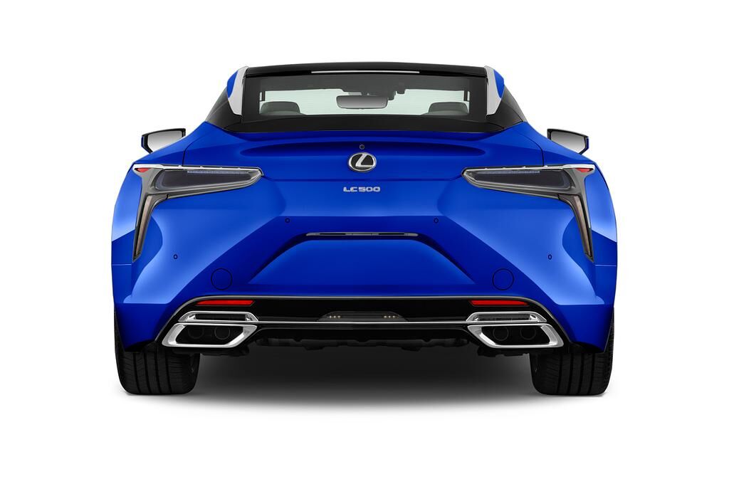 Lexus LC 500 (Baujahr 2018) Performance Paket 2 Türen Heckansicht