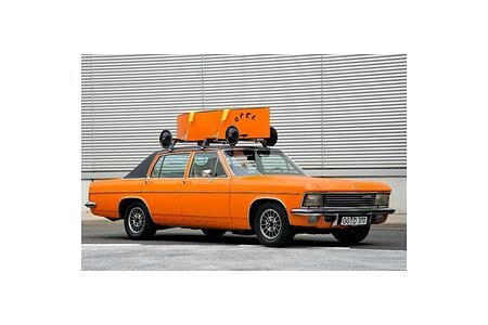 Opel setzt auf Orange - Diplomat B auf die schrillen Siebziger gestylt