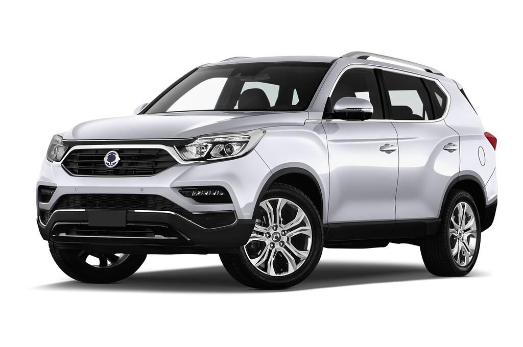 Ssangyong Rexton (Baujahr 2018) Sapphire 5 Türen seitlich vorne mit Felge