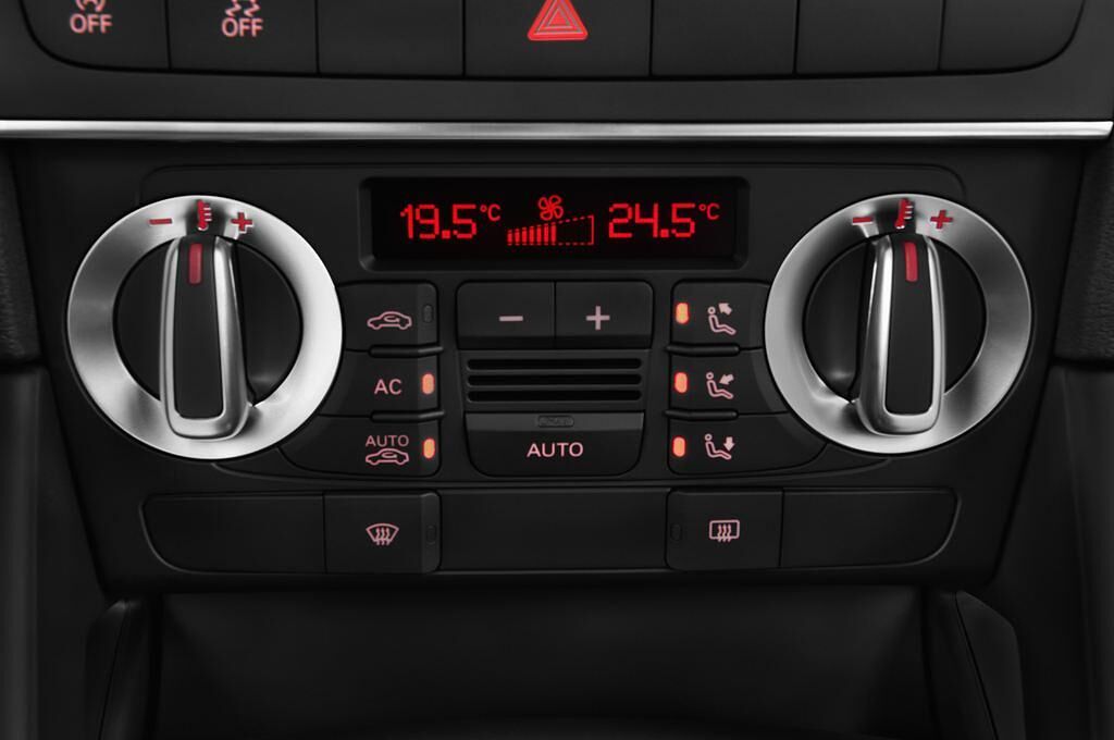 Audi A3 (Baujahr 2013) Ambition 3 Türen Temperatur und Klimaanlage