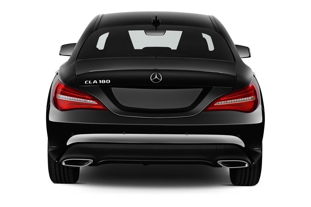Mercedes CLA Coupe (Baujahr 2018) Urban 4 Türen Heckansicht
