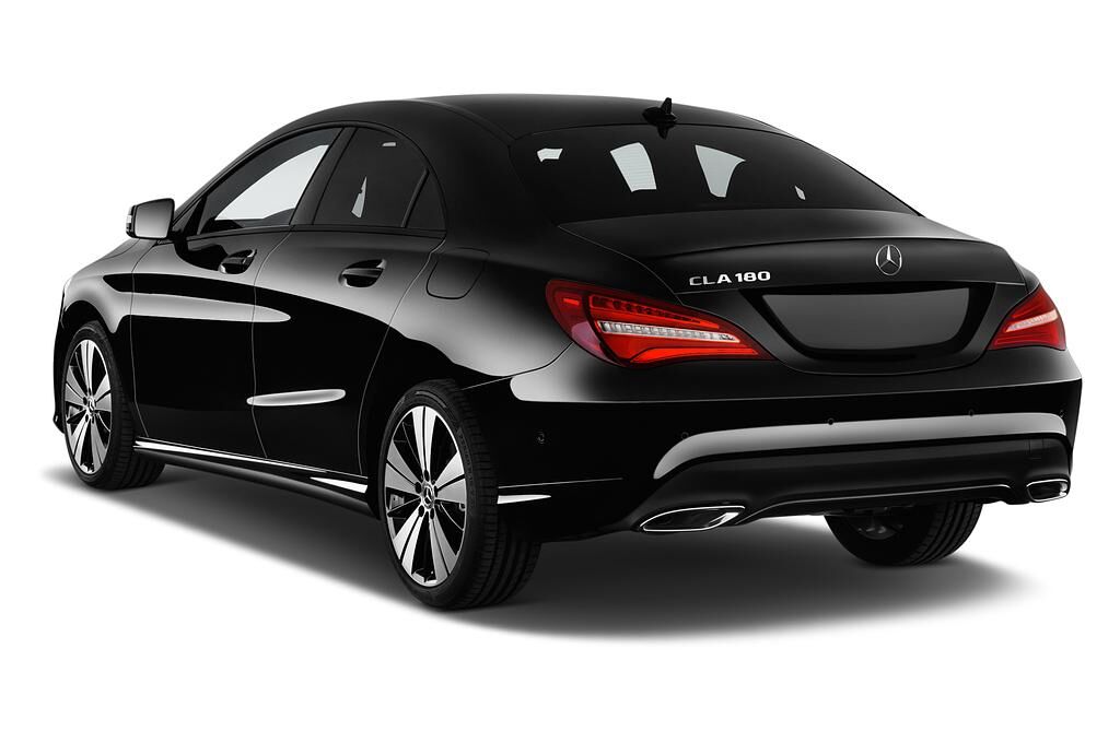 Mercedes CLA Coupe (Baujahr 2018) Urban 4 Türen seitlich hinten
