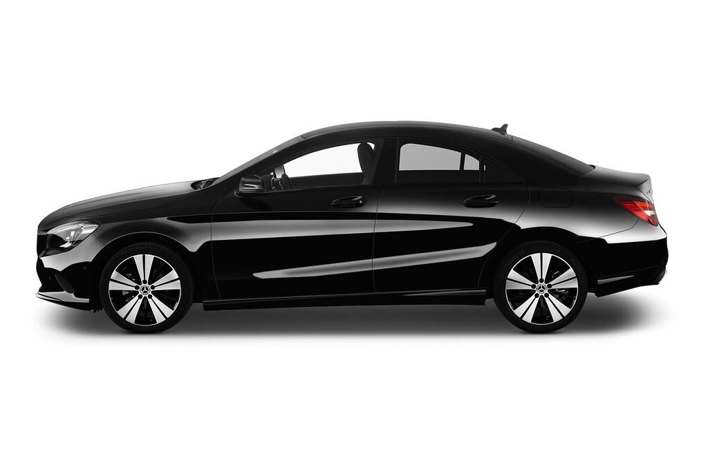 Mercedes CLA Coupe (Baujahr 2018) Urban 4 Türen Seitenansicht