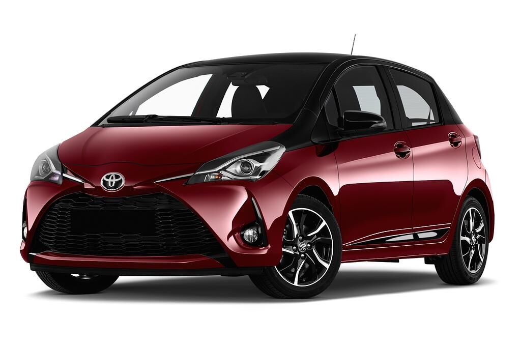 Toyota Yaris (Baujahr 2018) Style Selection 5 Türen seitlich vorne mit Felge