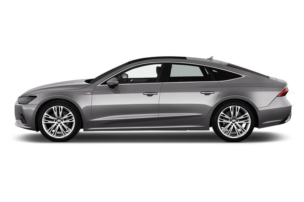Audi A7 Sportback (Baujahr 2018) S Line 5 Türen Seitenansicht