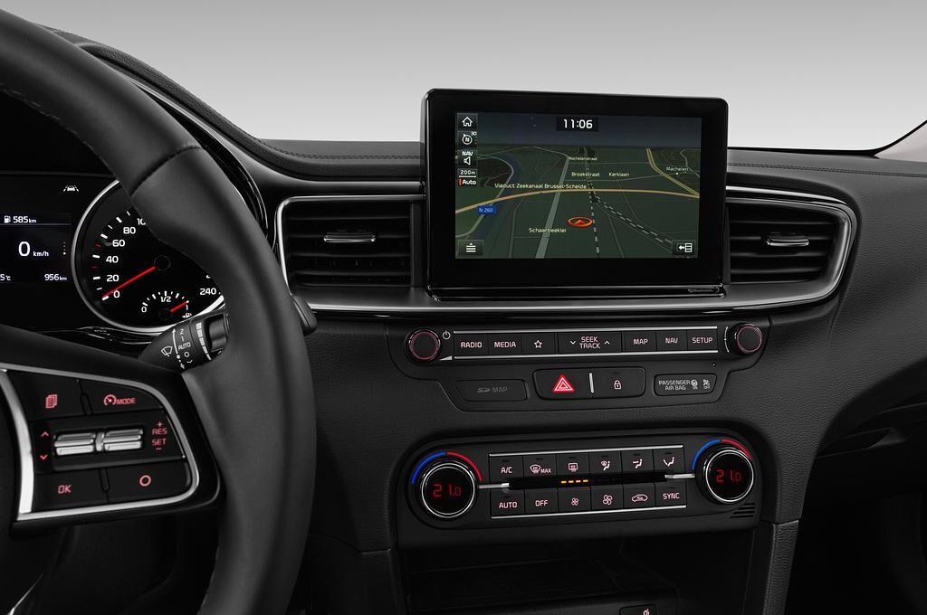 KIA Ceed (Baujahr 2019) Spirit 5 Türen Temperatur und Klimaanlage