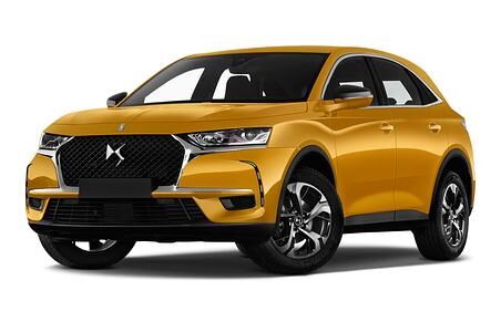 DS DS7 Crossback (Baujahr 2018) Be Chic 5 Türen seitlich vorne mit Felge