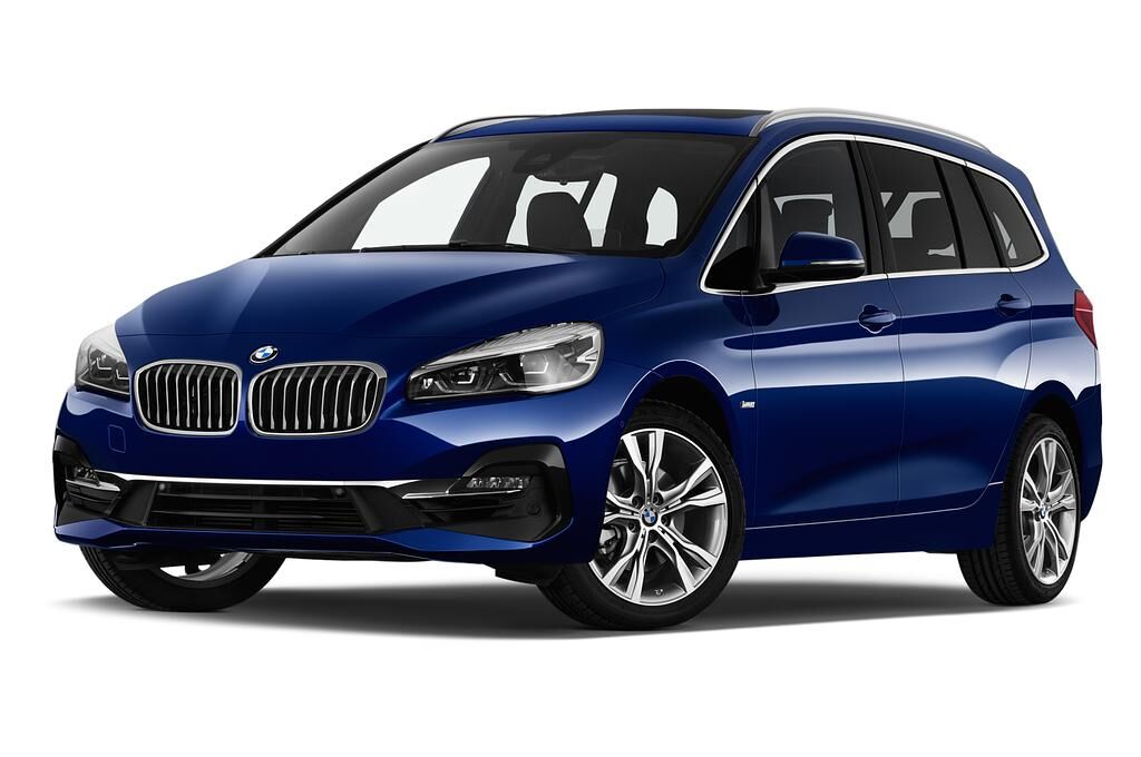 BMW 2 Series Gran Tourer (Baujahr 2018) Luxury Line 5 Türen seitlich vorne mit Felge