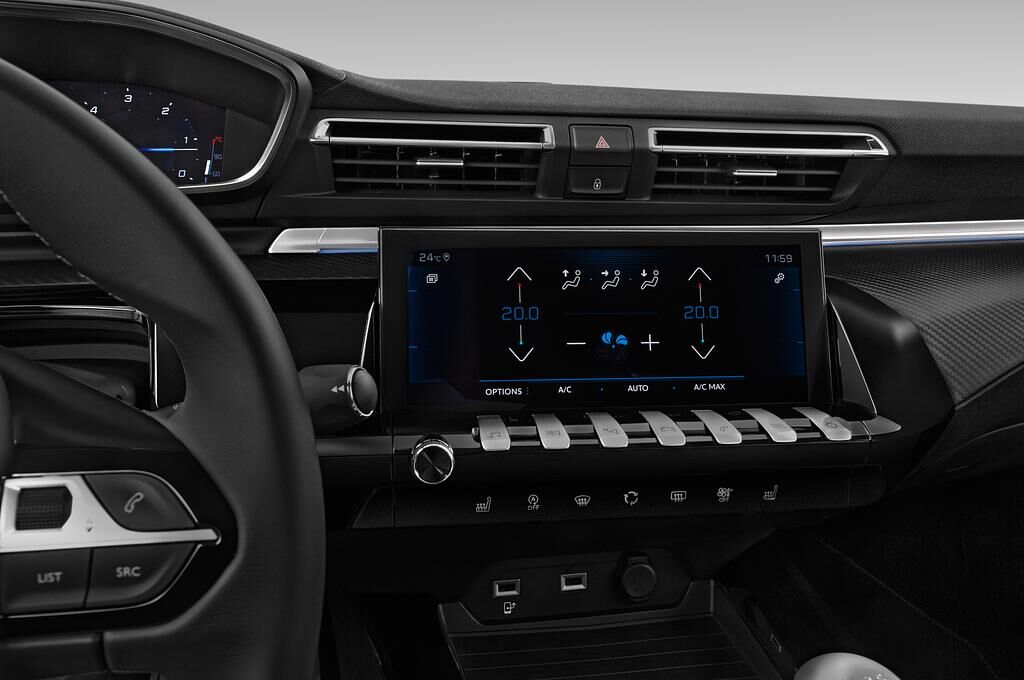 Peugeot 508 (Baujahr 2018) Allure 5 Türen Temperatur und Klimaanlage