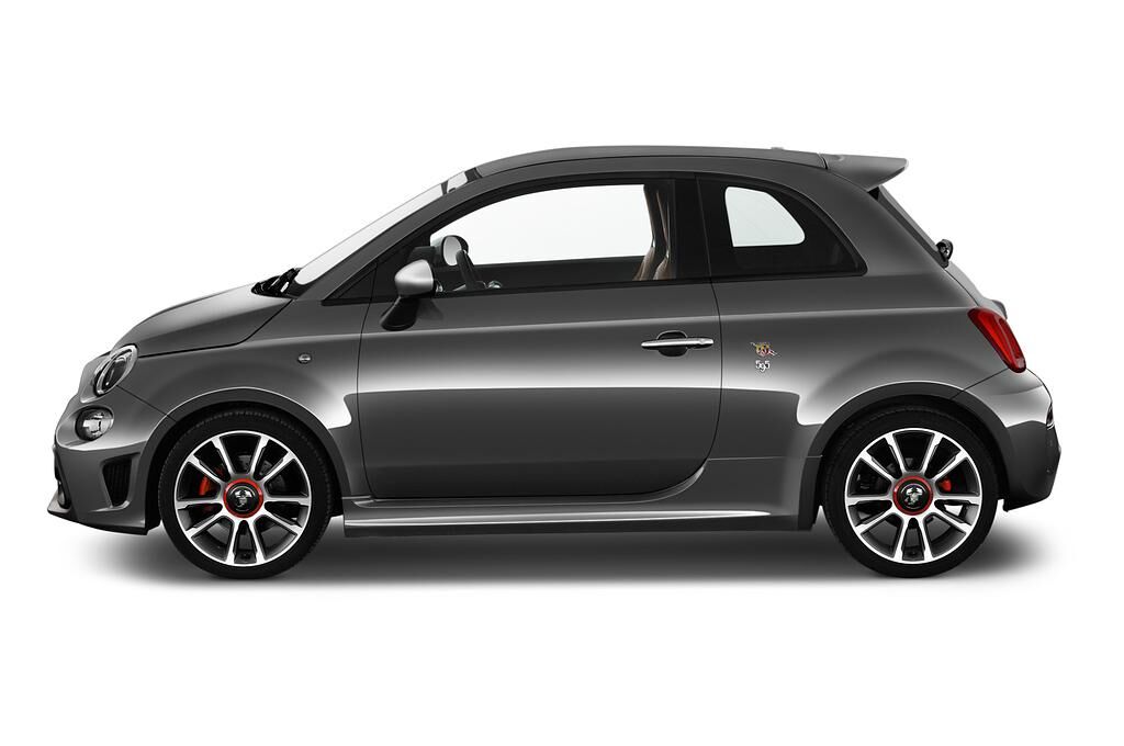 Abarth 595 (Baujahr 2018) Turismo 3 Türen Seitenansicht