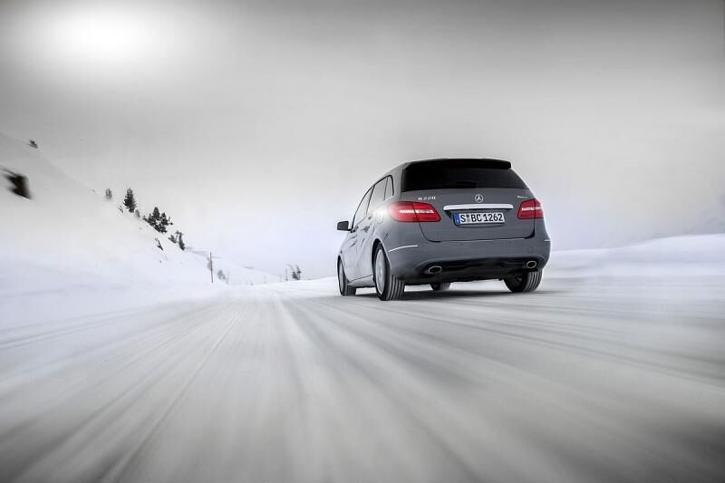 Die Traktion ist dank des Allradantriebes höher