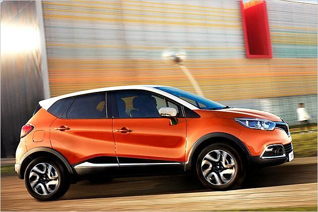 Mit 4,12 Meter zählt der Renault Captur eher als Kleinwagen-SUV