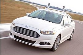 Ford Fusion Hybrid: Forschungsfahrzeug für autonomes Fahren Ford Fusion Hybrid: Forschungsfahrzeug für autonomes Fahren