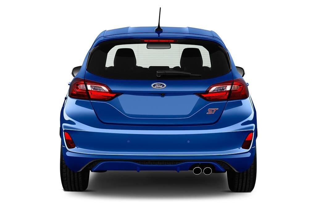 Ford Fiesta ST (Baujahr 2018) exklusiv-Paket 5 Türen Heckansicht