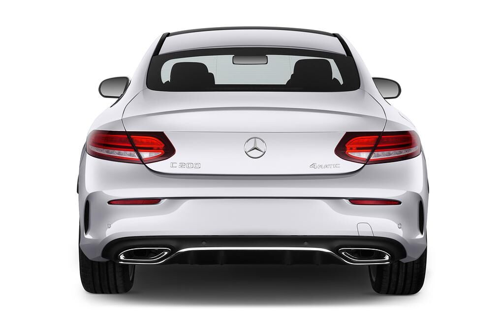 Mercedes C Class (Baujahr 2019) AMG Line 2 Türen Heckansicht