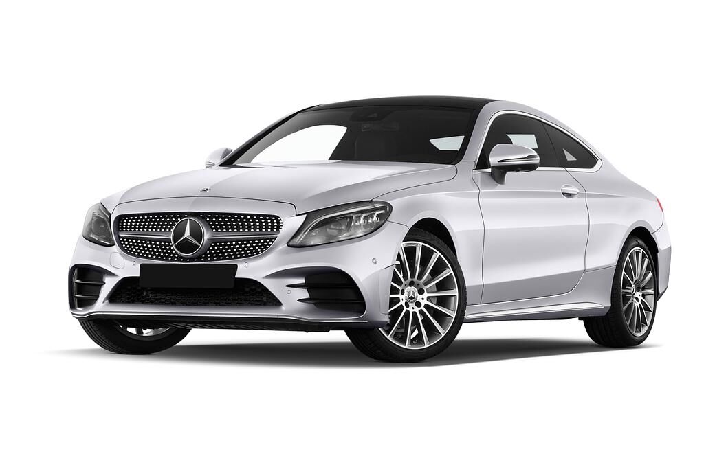 Mercedes C Class (Baujahr 2019) AMG Line 2 Türen seitlich vorne mit Felge