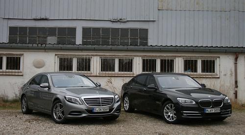 BMW 750 Li - Mercedes S 500 - Könige unter sich