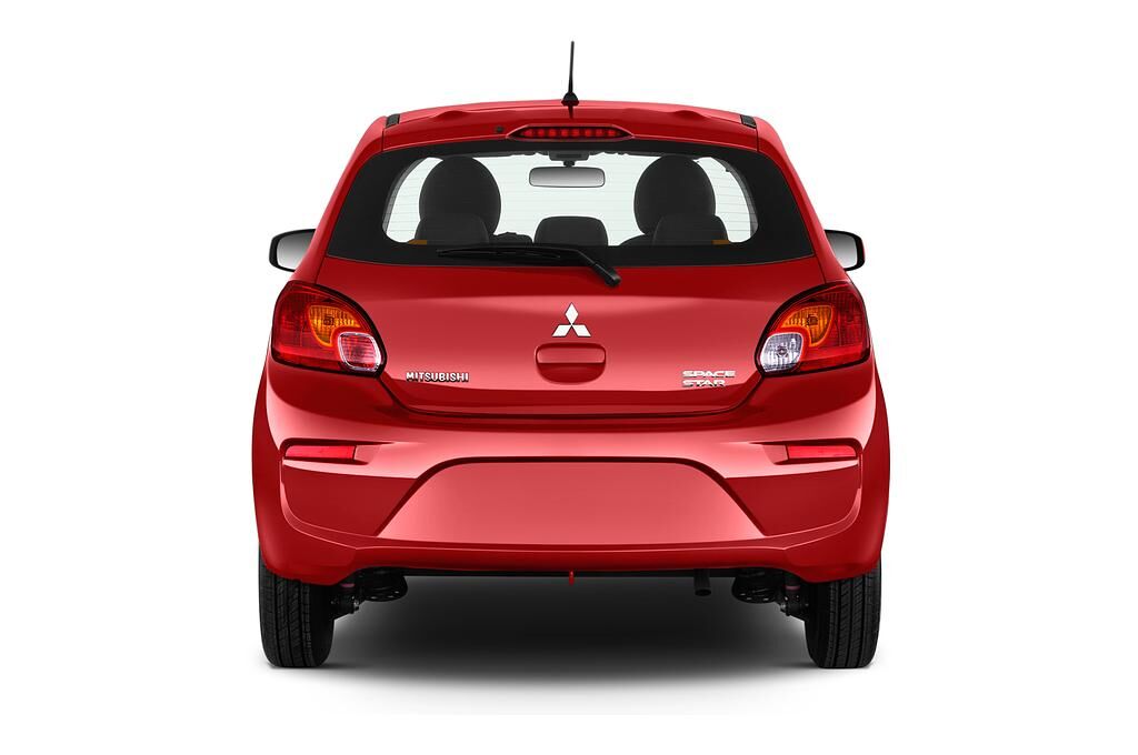 Mitsubishi Space Star (Baujahr 2019) Basis 5 Türen Heckansicht