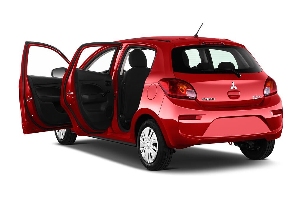 Mitsubishi Space Star (Baujahr 2019) Basis 5 Türen Tür geöffnet