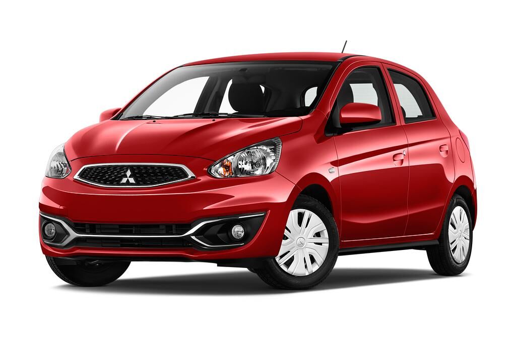 Mitsubishi Space Star (Baujahr 2019) Basis 5 Türen seitlich vorne mit Felge