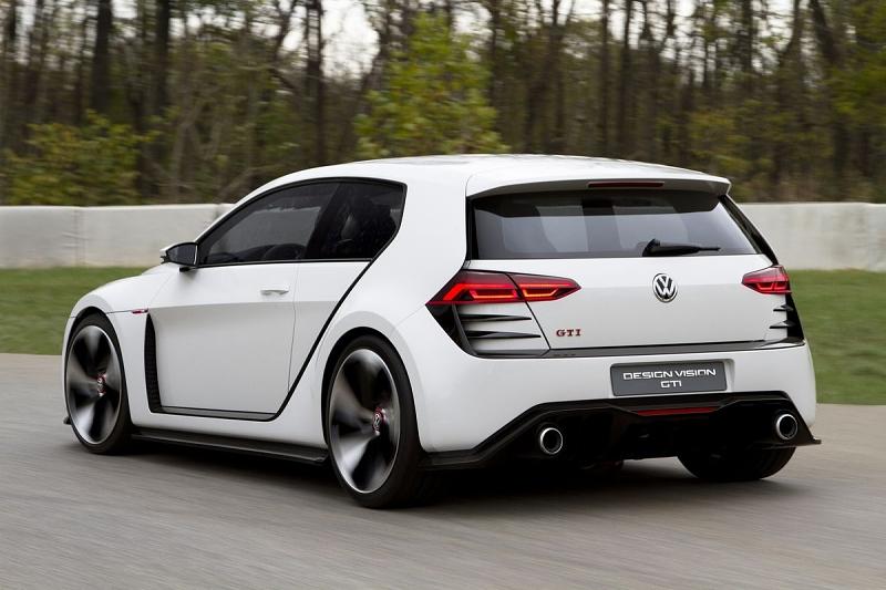 Der VW Design Vision GTI ist sieben breiter als die regulären Modelle