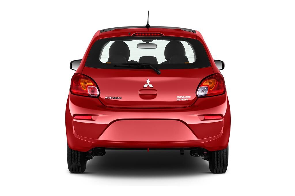Mitsubishi Space Star (Baujahr 2019) Diamant Editionen 5 Türen Heckansicht
