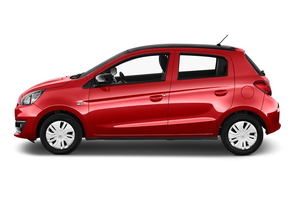 Mitsubishi Space Star (Baujahr 2019) Diamant Editionen 5 Türen Seitenansicht