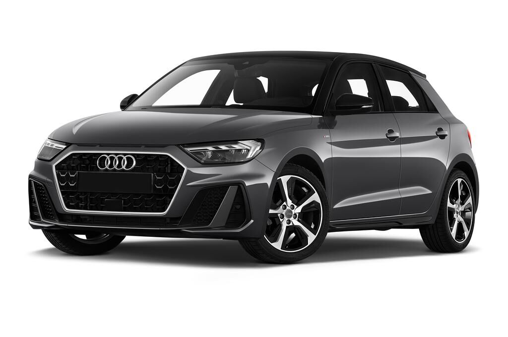 Audi A1 Sportback (Baujahr 2019) S Line 5 Türen seitlich vorne mit Felge