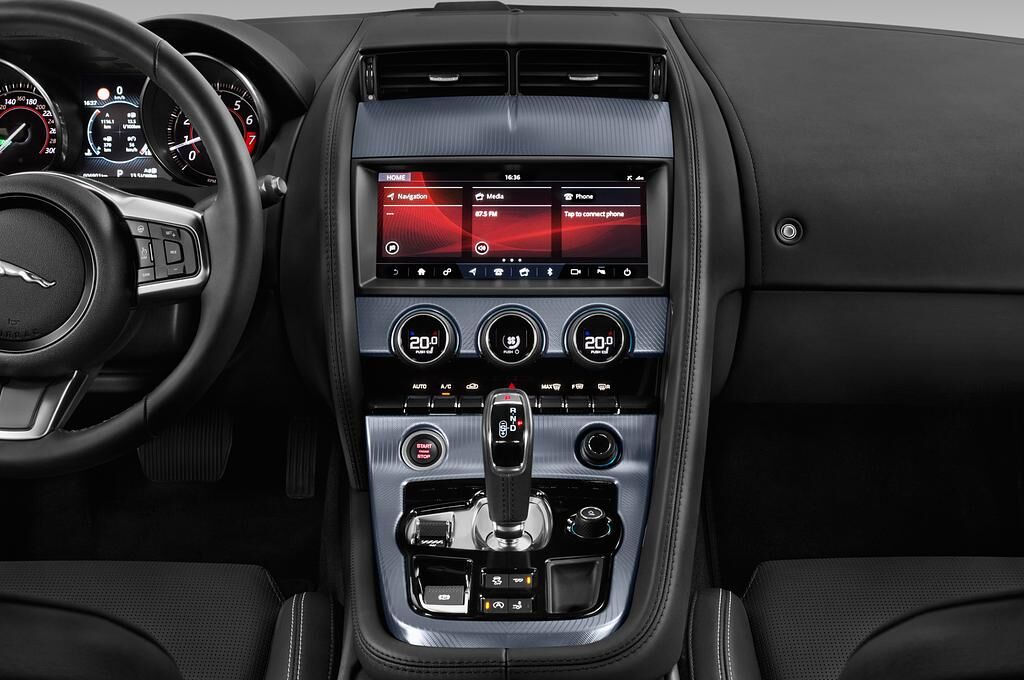 Jaguar F-Type (Baujahr 2019) R Dynamic 2 Türen Mittelkonsole