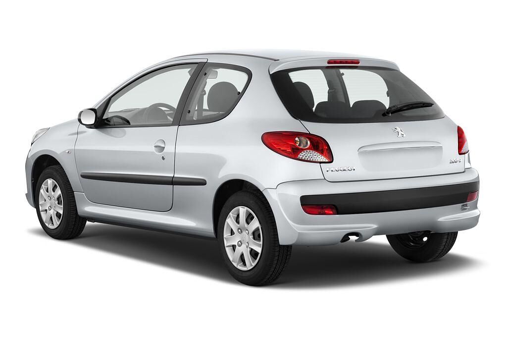 Peugeot 206+ (Baujahr 2009) - 3 Türen seitlich hinten