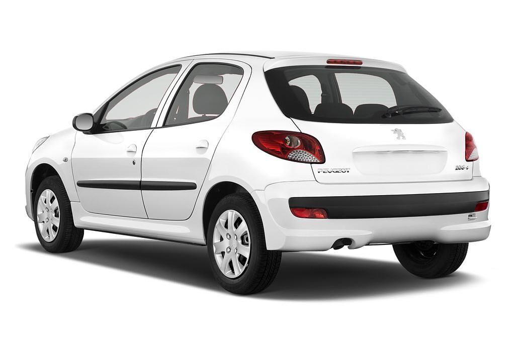 Peugeot 206+ (Baujahr 2010) - 5 Türen seitlich hinten