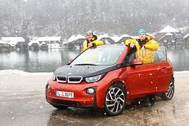 Friedrich und Bäcker mit BMW i3 zur Europameisterschaft