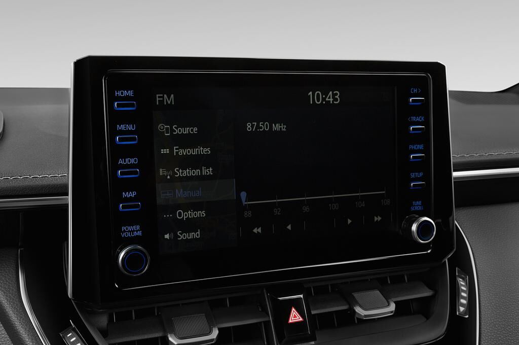 Toyota Corolla (Baujahr 2019) Hybrid Lounge 5 Türen Radio und Infotainmentsystem