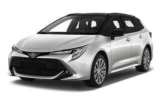 Toyota Corolla Touring Sports (Baujahr 2019) Hybrid Club 5 Türen seitlich vorne