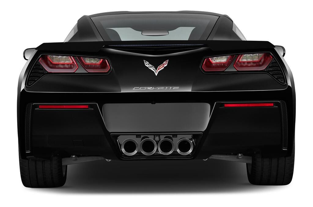 Chevrolet Corvette Stingray (Baujahr 2018) 3LT 2 Türen Heckansicht