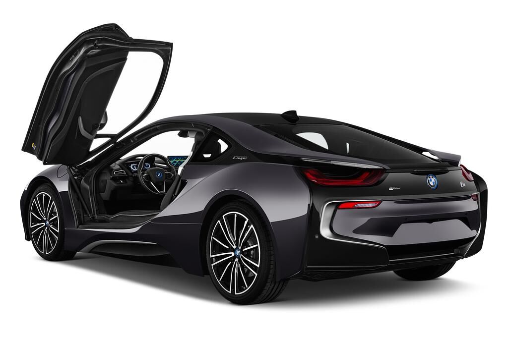 BMW i8 (Baujahr 2019) - 2 Türen Tür geöffnet