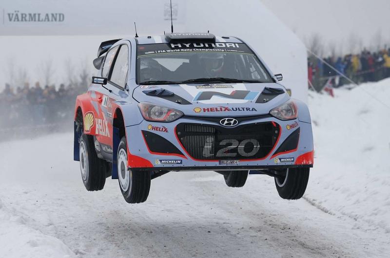 Hyundaifahrer Juho Hanninen kam auf den 22. Rang.