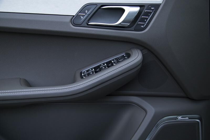 Bedienelemente in der Tür