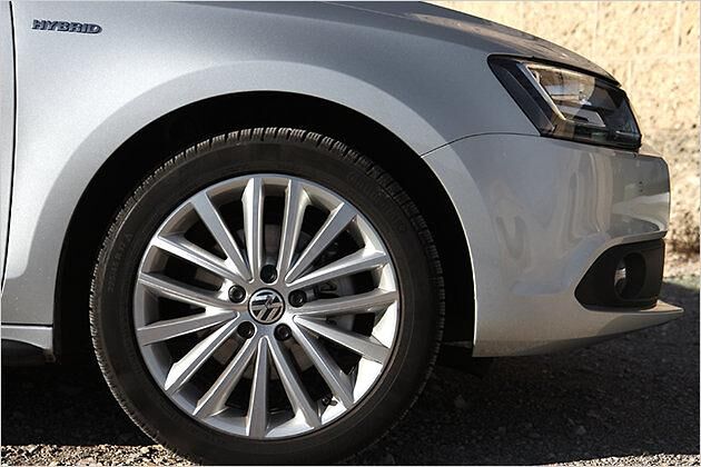 Je nach gewählter Ausstattung sind die Felgen 15 oder 17 Zoll groß