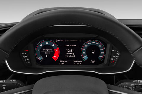 Audi Q3 (Baujahr 2019) Advanced 5 Türen Tacho und Fahrerinstrumente
