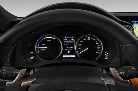 Lexus RC (Baujahr 2019) Luxury Line 2 Türen Tacho und Fahrerinstrumente