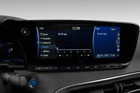Toyota Mirai (Baujahr 2021) Advanced 4 Türen Radio und Infotainmentsystem