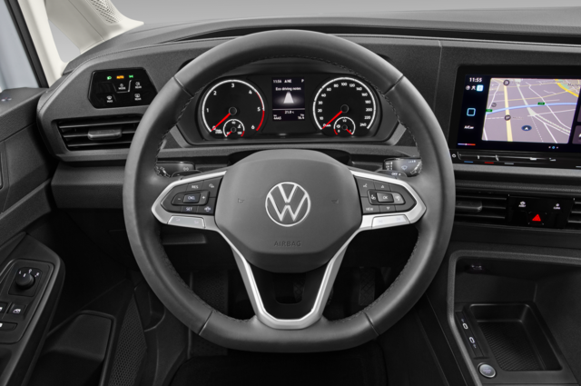 Volkswagen Caddy Cargo (Baujahr 2021) Maxi Regular Cab 4 Türen Lenkrad
