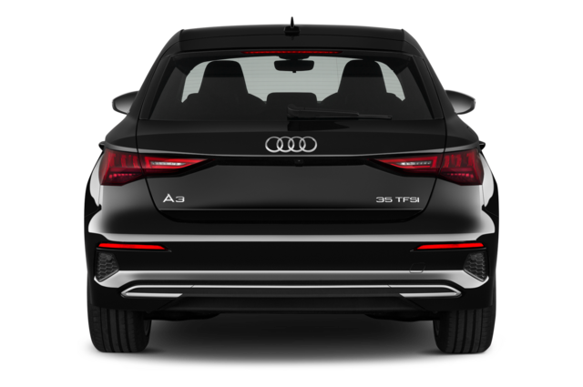 Audi A3 Sportback (Baujahr 2023) Advanced 5 Türen Heckansicht