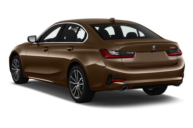 BMW 3 Series (Baujahr 2019) Sport Line 4 Türen seitlich hinten